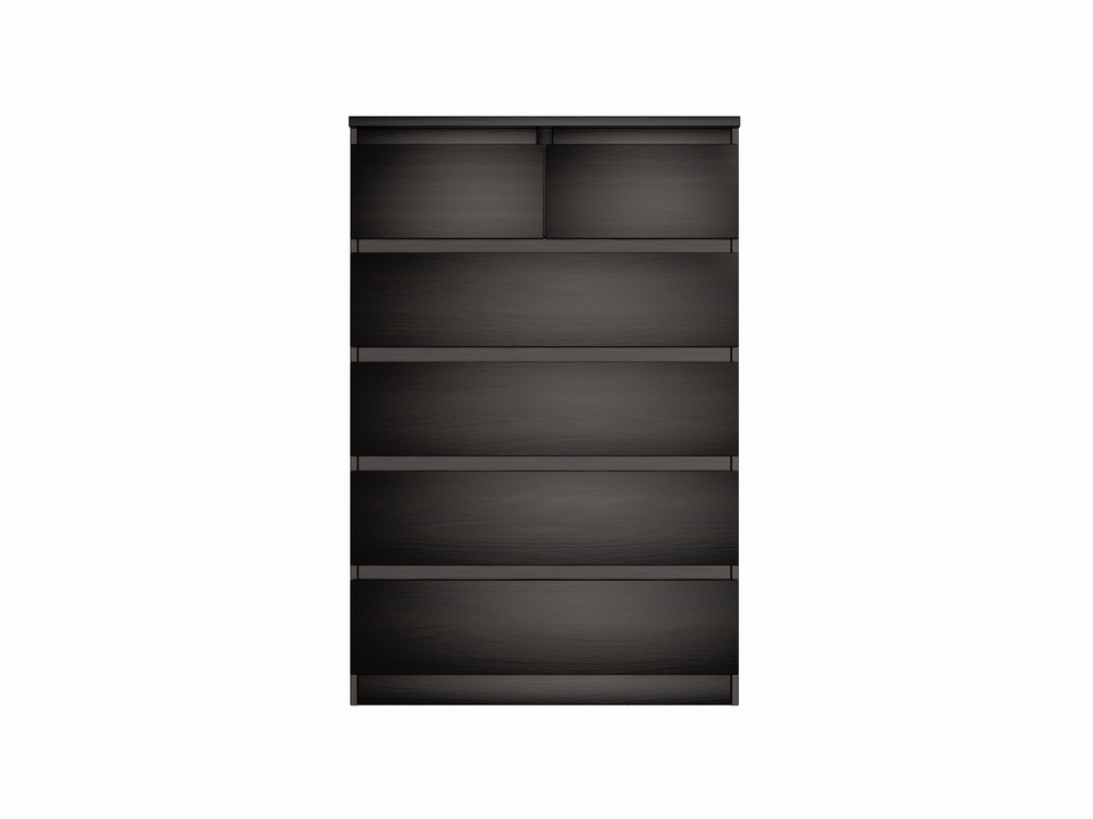 Комод МАЛЬТА 4+2 ящика 80х121 (венге)