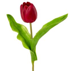 GAEM Цветок искусственный "Тюльпан" (Real Touch) (блок 7шт), L17 W6 H36 см