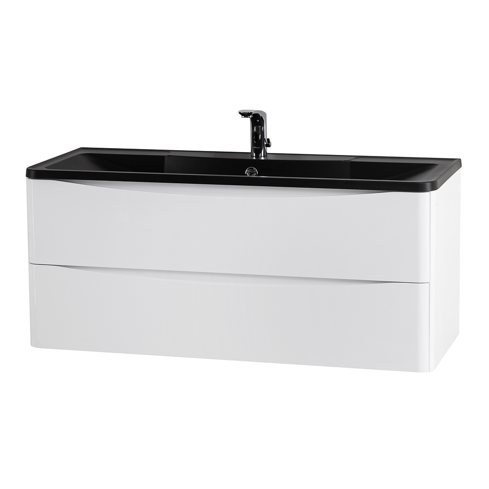 Тумба подвесная под раковину BelBagno ACQUA-1200-2C-SO-BL 120 см Bianco Lucido