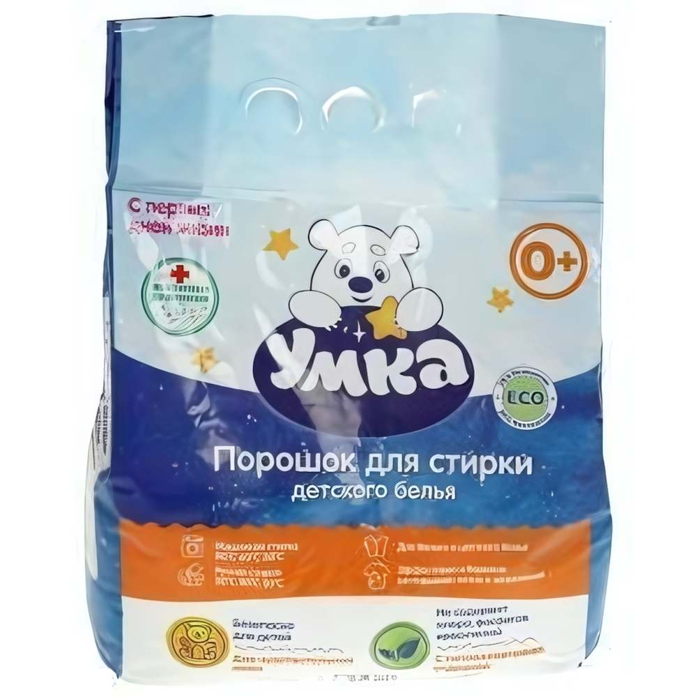 Порошок д/стирки детского белья 3,8 кг "Умка" Союзмультфильм BH83482UM (Заботливая мама)