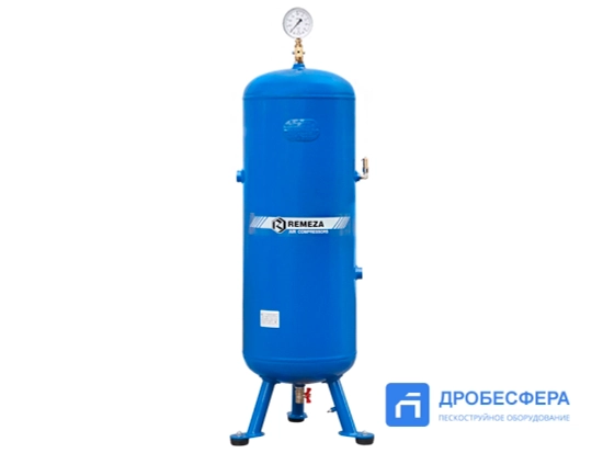 Ресивер РВ100.11.02 с арматурой вертикальный