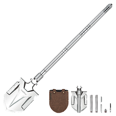 Мультитул Лопата Naturehike NH20GJ002 13в1 83см вес 1.2кг Серебряная