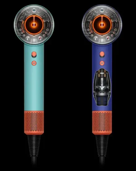 Фен Dyson NURAL HD16 Vinca Blue/Topaz (Винка / Топаз) + КЕЙС