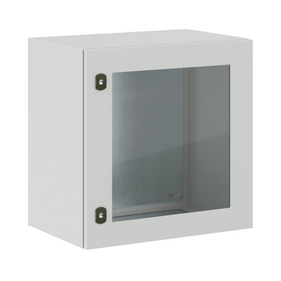 Корпус навесной уличный ST Outdoor с М/П с прозрачной дверью ВxШxГ 600x600x400 мм, IP66