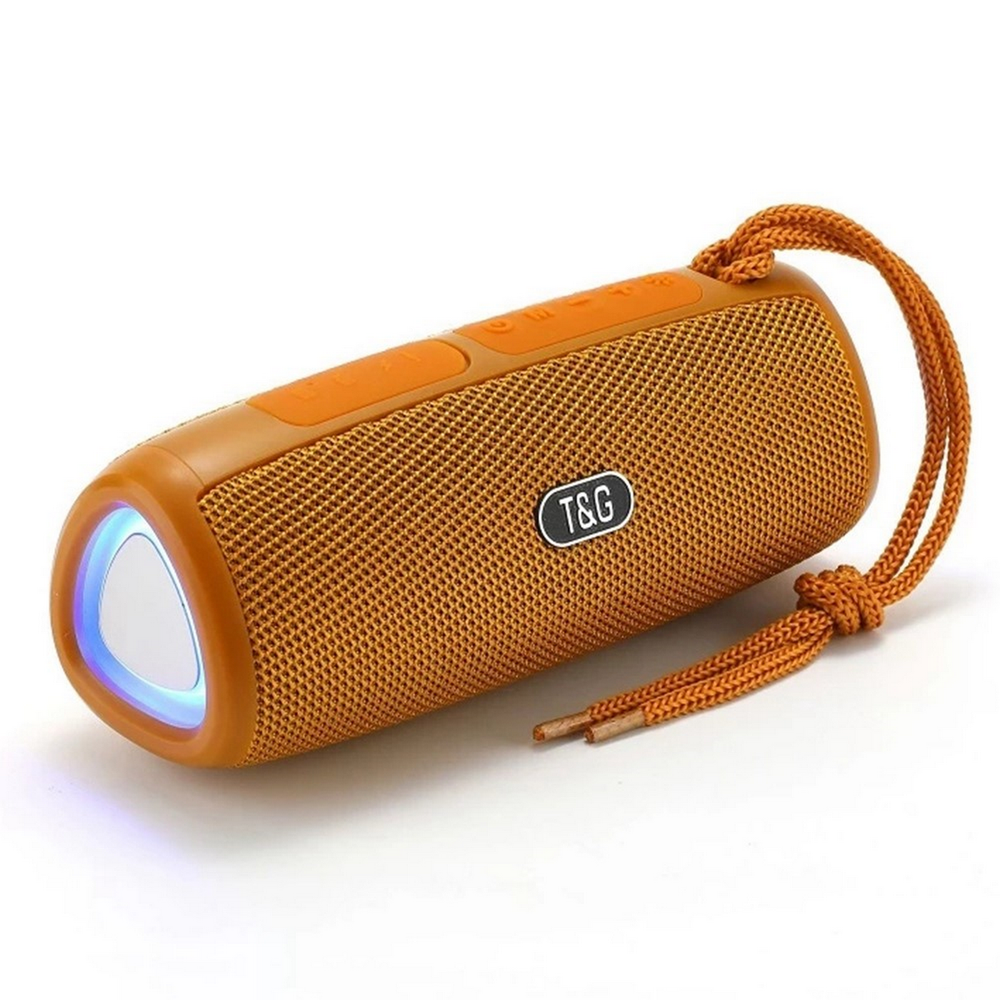 Беспроводная колонка TG-344 (10W/TF/USB/FM) LED Light