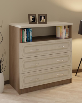 Комод 900-3 МДФ с нишей