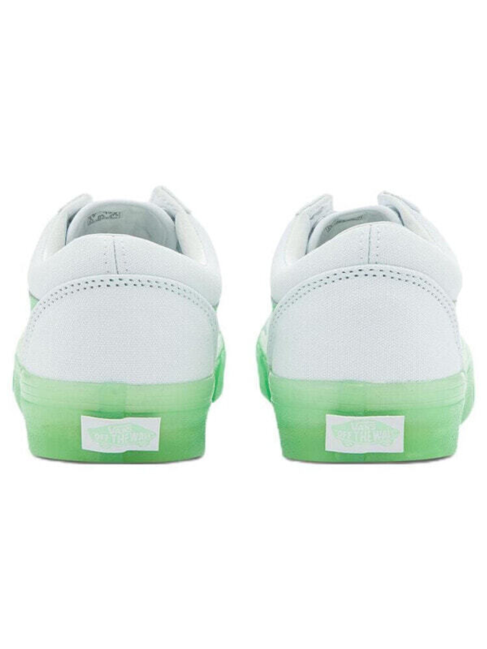 Vans Skate White Green