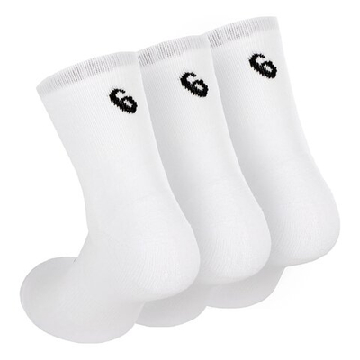 Носки теннисные ASICS Quarter Sports Socks 3 Pack - White, Black