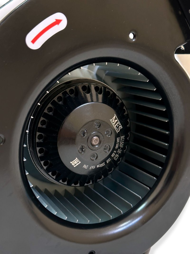 Вентилятор MES RG150F-2E-AC0 радиальный 520 м3/час