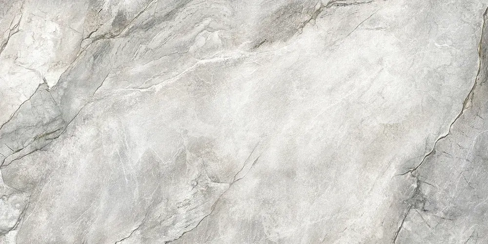 Керамогранит Alma Ceramica GFA114VLC07L Vulcano 114x57 серый лаппатированный под камень