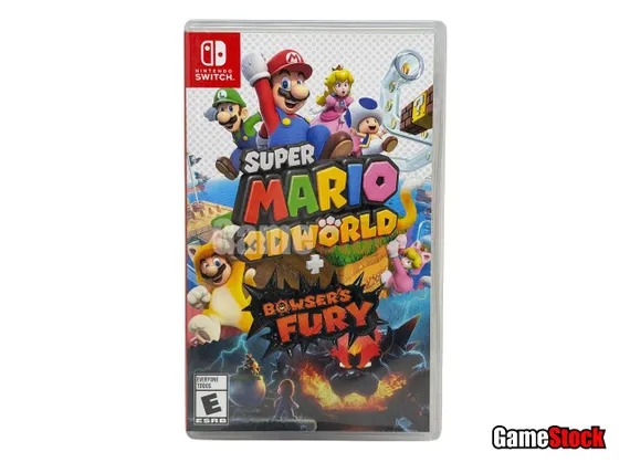 NSW Super Mario 3D World + Bowser's Fury (Б/У, Русские субтитры)