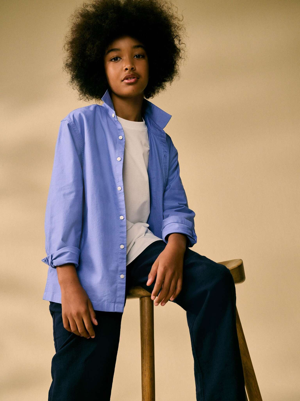 Рубашка для мальчика Next E31-734, Ярко-синий