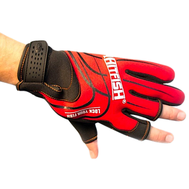 Перчатки Hitfish Glove HFFG-05 Красные -