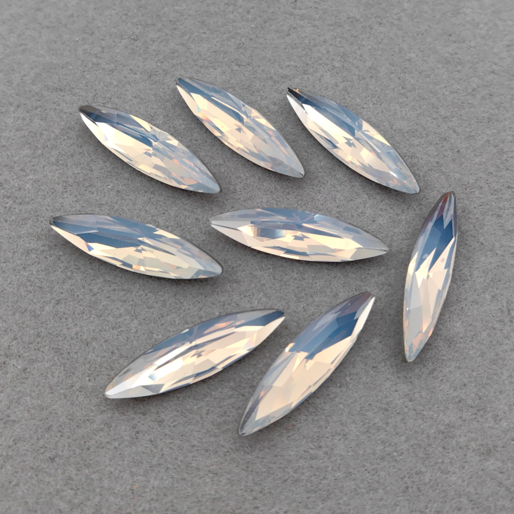 Узкий наветт К9, White Opal