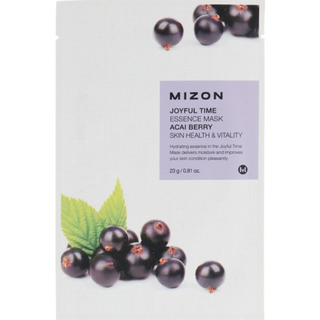 Тканевая маска с экстрактом ягод асаи MIZON Acai Berry Essence Mask