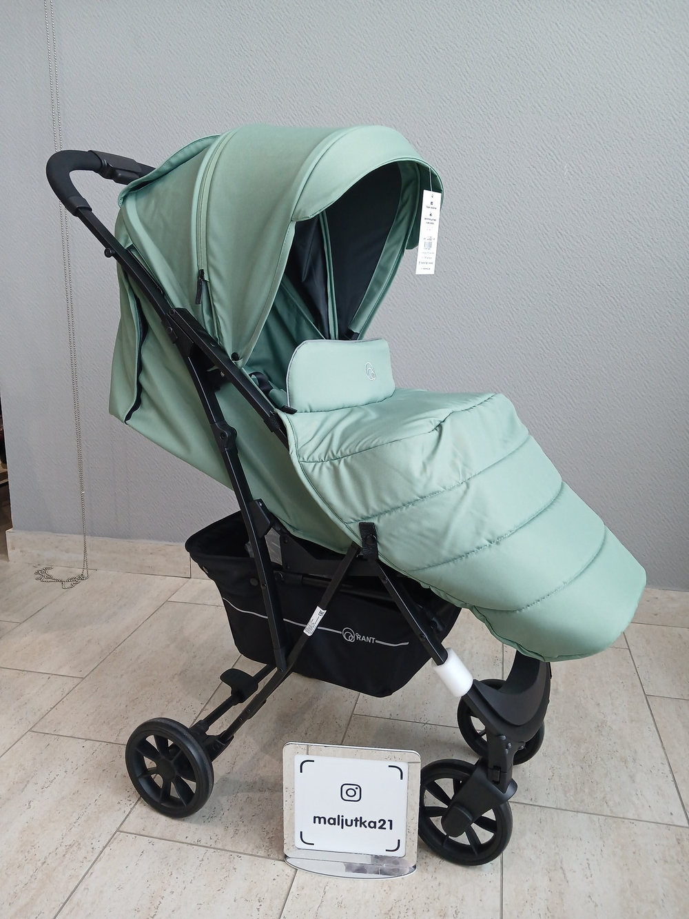 Коляска детская RANT "LARGO" RA054 Forest Green 2024