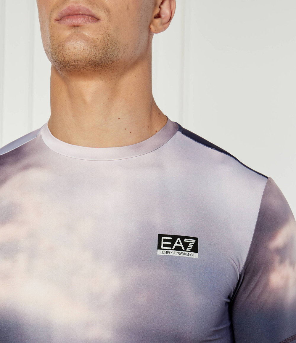 Футболка EA7 - разноцветная(6DPT31 PJMEZ)