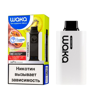 Waka SoPro 10000 - Киви-Маракуйя-Гуава (Kiwi-Passion-Guava)
