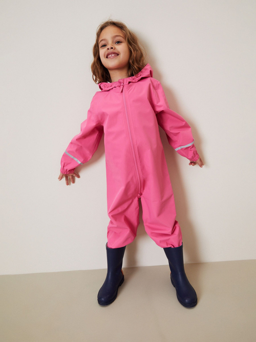 Комбинезон непромокаемый для девочки Next C49-845, Розовый