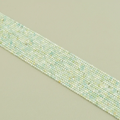 Нитка Амазонит 40 см. 2 мм.