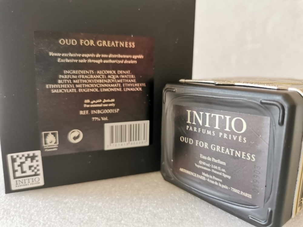 Initio Parfums Oud For Greatness 100ml (duty free парфюмерия)