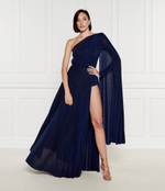 Платье с ремешком Elisabetta Franchi - темно-синий(AB68646E2)