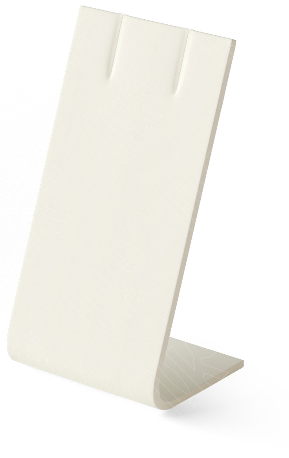 Подставка для серег/подвески/вертикальная/2 прорези/ф.№6 (резинка)