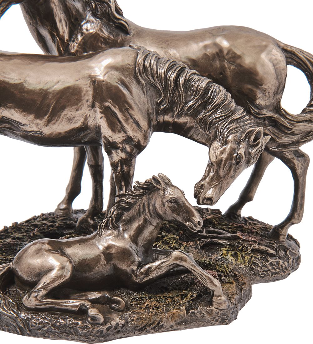 Veronese WS-1410 Статуэтка «Семейка лошадей»