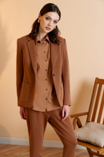 1786 Жакет женский (корица)