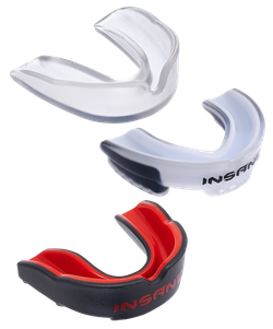 Капа 1-челюстная LYNX, ЭВА, белый/черный, детский