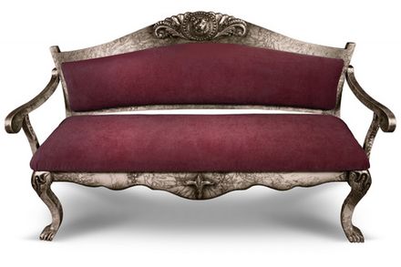 Диван Лео II клен (Авт. № 2,Ткань Vilvet Lux,78 Velvet-Lux)