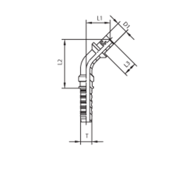 Фитинг DN 25 BEL (Ш) 28 (45)