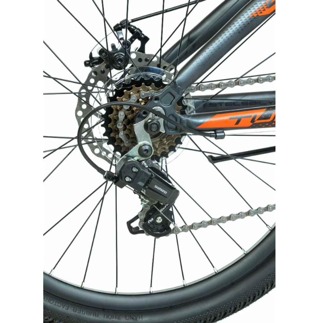 Велосипед 24" STELS TURBO 430 MD, рама 11.5 серый 2026