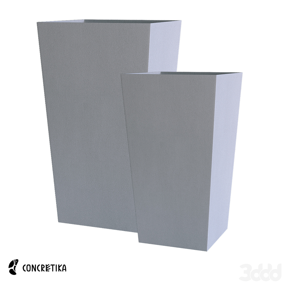 Кашпо CONIC SHALE 40 x 40 x 70