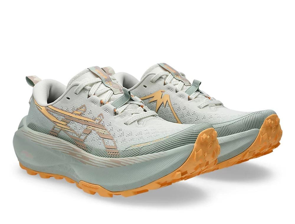 Кроссовки для бега женские Asics Trabuco Max 4 W Голубо-оранжевые