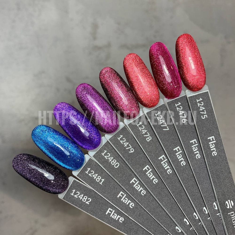 Planet Nails Гель-лак "Flare" 476 Кошачий глаз, 8мл