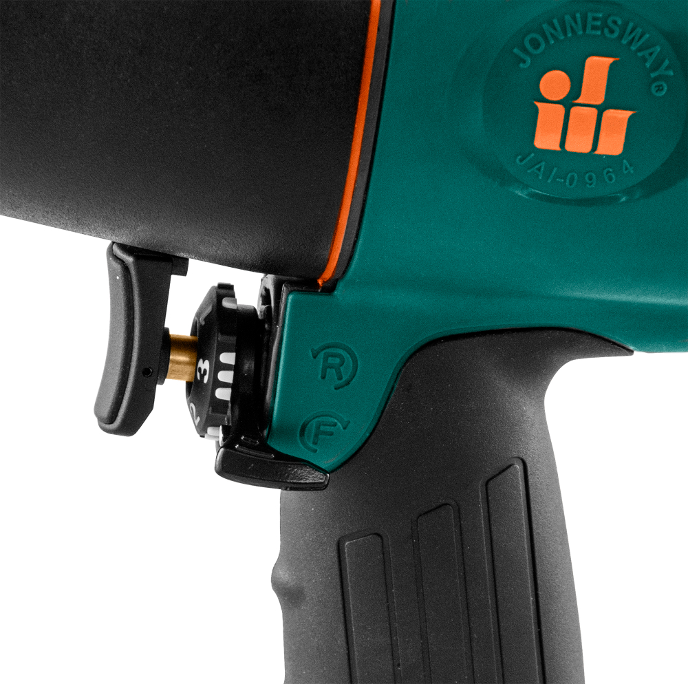 JAI-0964 Гайковерт пневматический ударный композитный 1/2"DR 7500 об/мин., 930 Нм