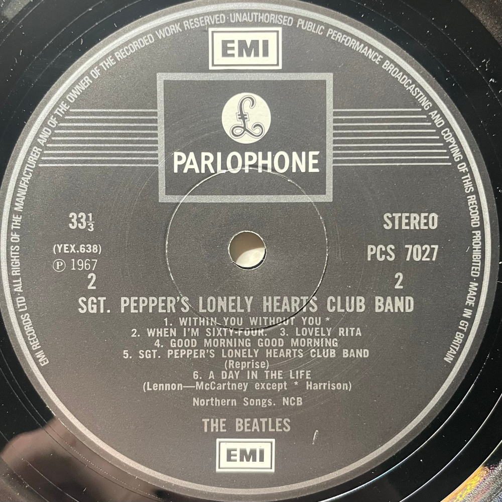 The Beatles - Sgt. Pepper's Lonely Hearts Club Band (Англия 1978г.)