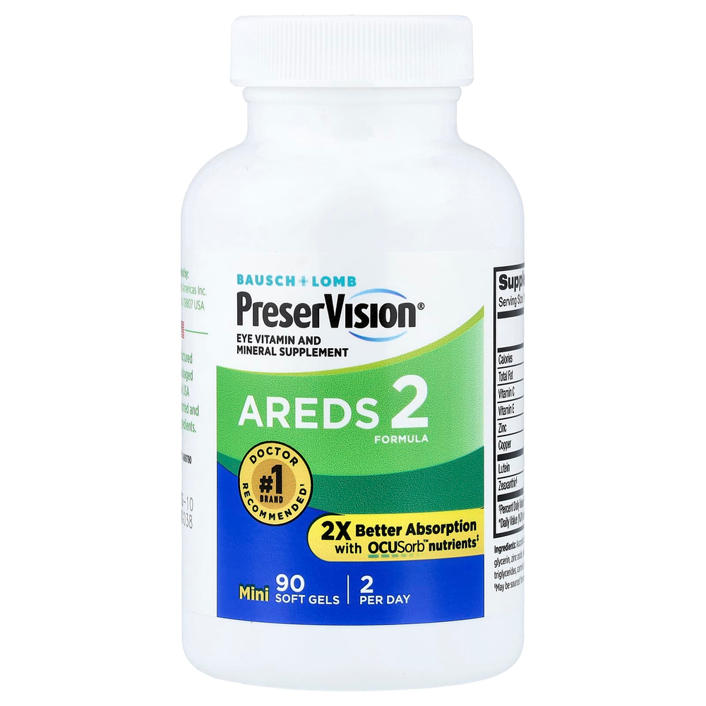 PreserVision, AREDS 2 Formula, 90 мини-капсул