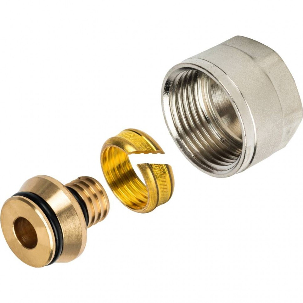 Stout Фитинг компрессионный для труб PEX-AL-PEX 16х2,0х3/4