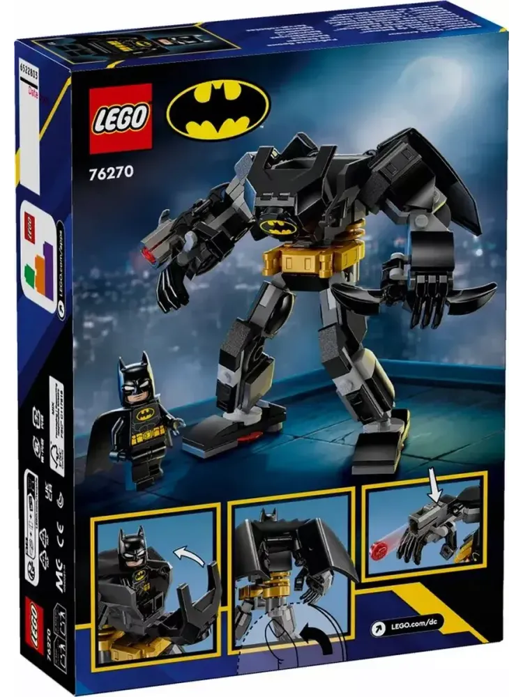 Конструктор Super Heroes 76270 Боевая броня Бэтмена
