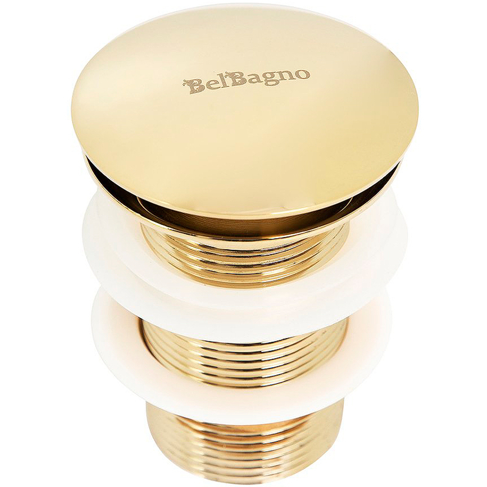 Донный клапан BelBagno BB-SC-ORO Сlick-Сlack Золото
