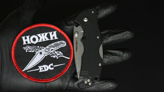 Складной нож Cold Steel 27BAC Mini Recon 1 Clip Point c клинком из стали AUS-10A, рукоять GRN