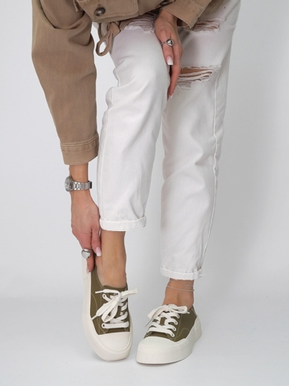 Кеды женские натуральная кожа