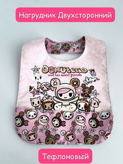 нагрудник непромокаемый двухсторонний для кормления