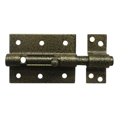 Засов дверной ЗД - 100 антик бронза (Т-Д)