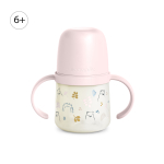 Бутылочка-поильник c ручками Suavinex 150 мл, 6+ мес, розовая