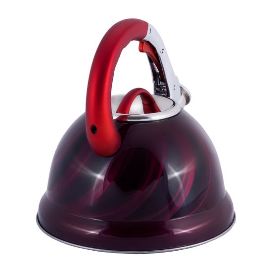 Чайник 3 л. из нержавеющей стали со свистком Kamille KM-0690N