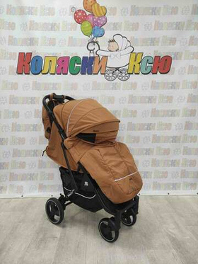 Коляска прогулочная Baballo Future 2024 коричневая (черная рама)