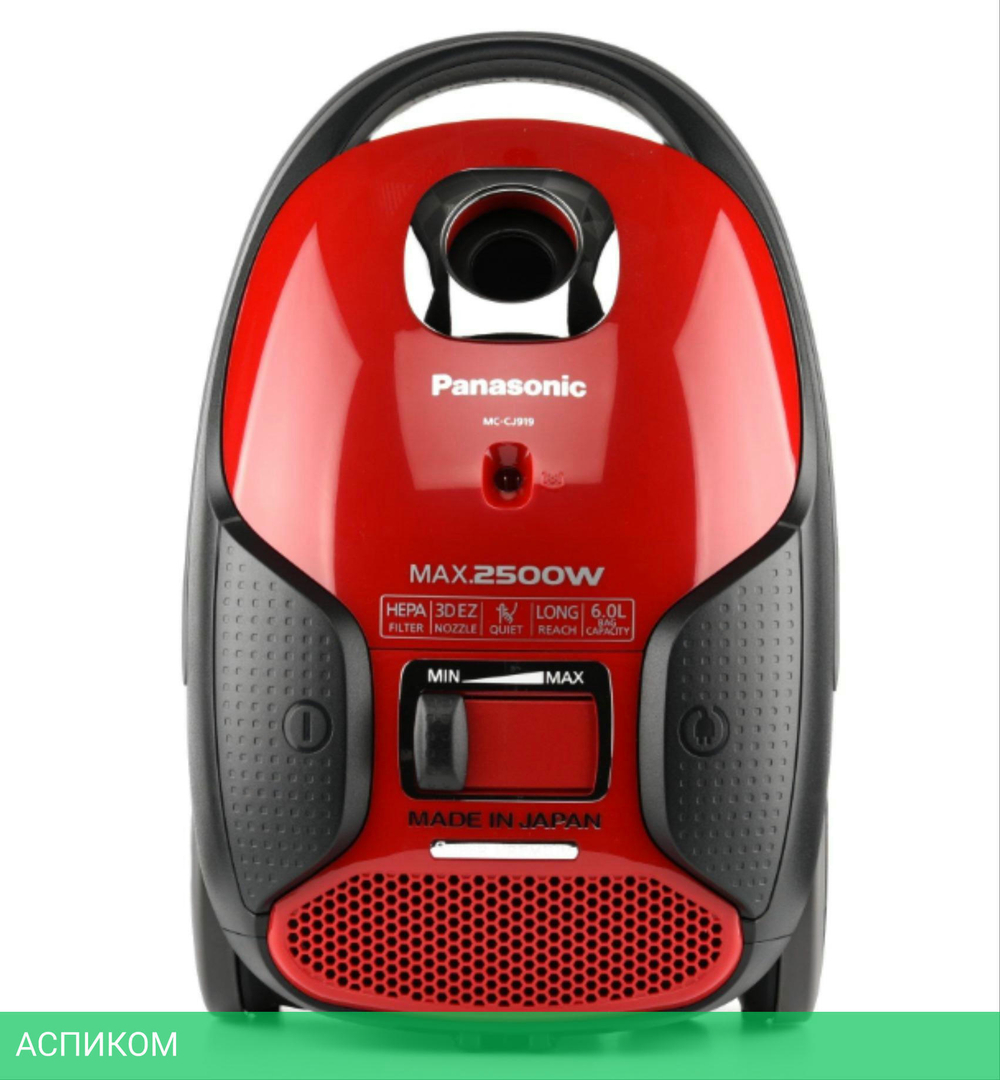 Пылесос Panasonic MC-CJ919R Red
